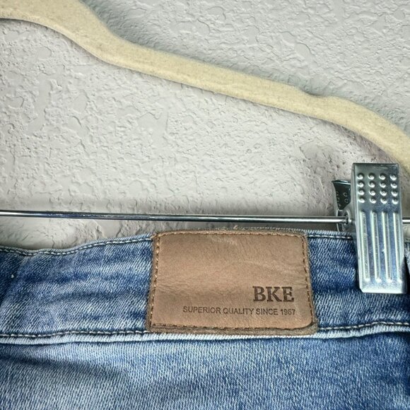 🟣 BKE Payton Womens Distressed Blue Skinny Jeans Size 28/31.5 - Picture 7 of 9